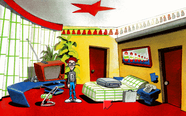 The Big Red Adventure - Amiga game screenshot (1997) by Power Computing